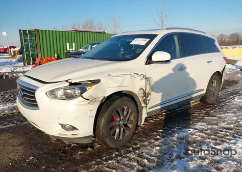2014 Infiniti Qx60 z USA, uszkodzony, nr VIN 5N1AL0MM0EC546064